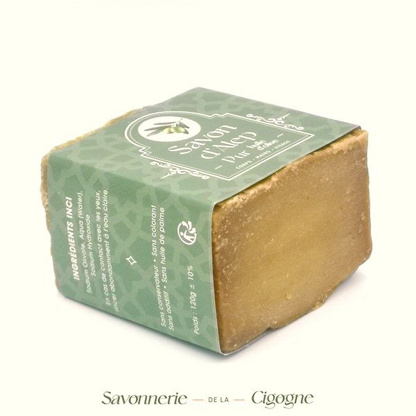 Savon-Alep-Pure-Huile-Olive-120g